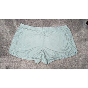 Madewell Plus Pull on Shorts Sage Green Size 4X